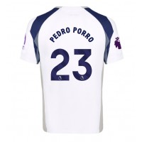 Stroje piłkarskie Tottenham Hotspur Pedro Porro #23 Koszulka Podstawowej 2025-26 Krótki Rękaw